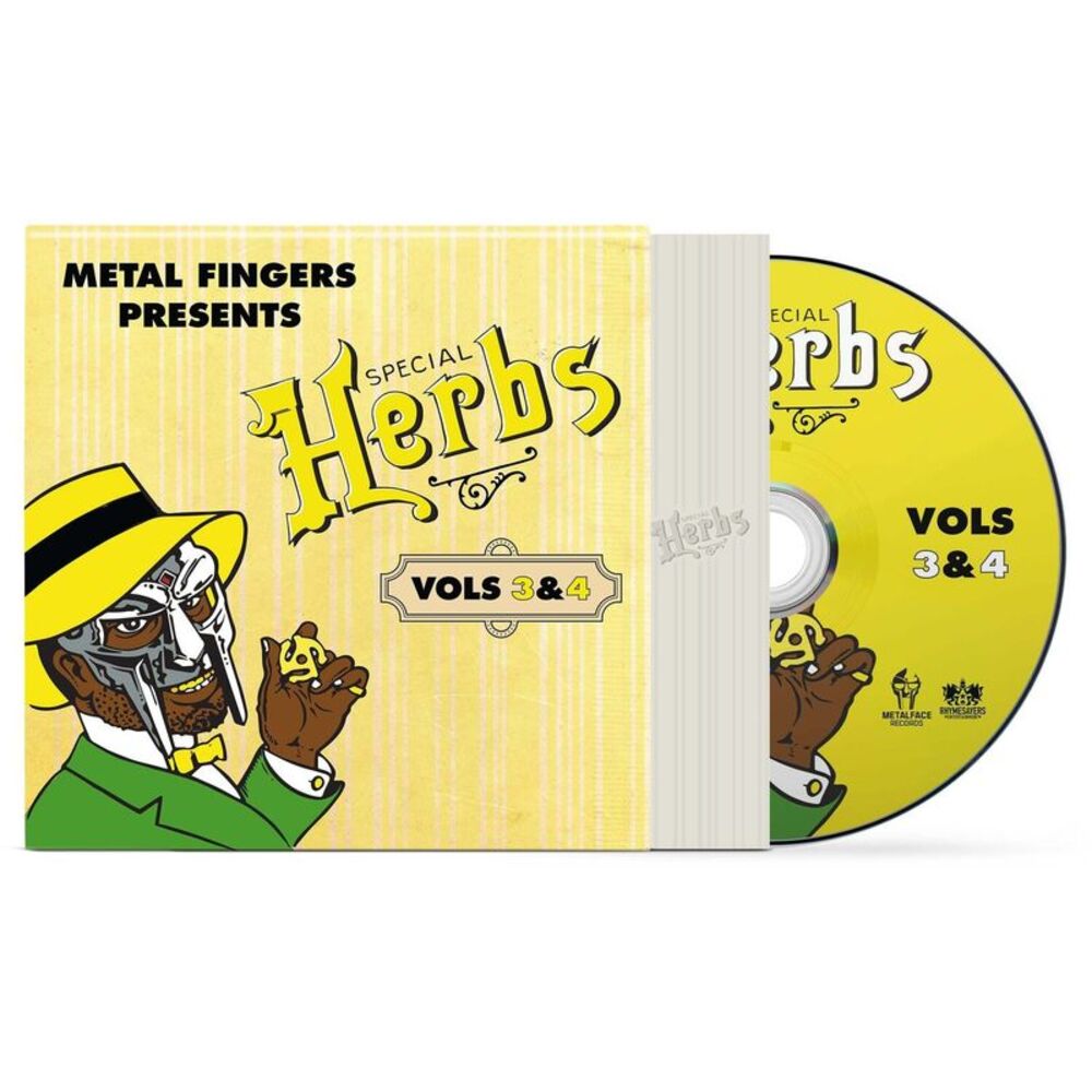 MF Doom - Metal Fingers Presents: Special Herbs Vol. 3 & 4  CD